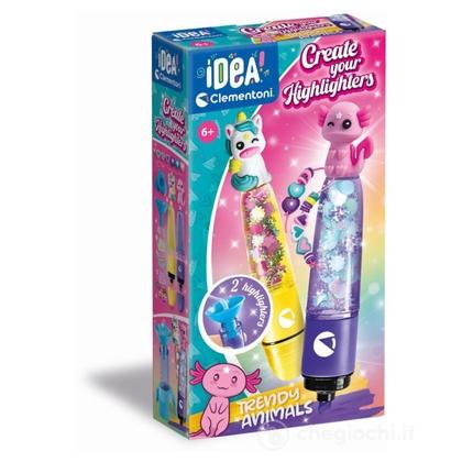 Idea - Mini Lab Evidenziatori Trendy Animals (18874)