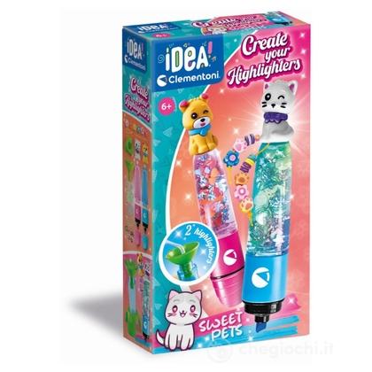 Idea - Mini Lab Evidenziatori Sweet Pet (18875)