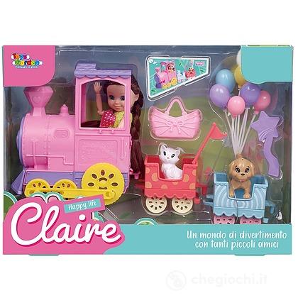Claire Con Treno + Cuccioli Ass.to