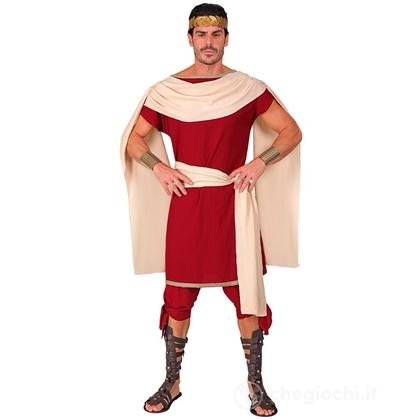 Romano (tunica, pantaloni, cintura, sciarpa) XL - Costume Adulto Uomo - Epoche Antiche