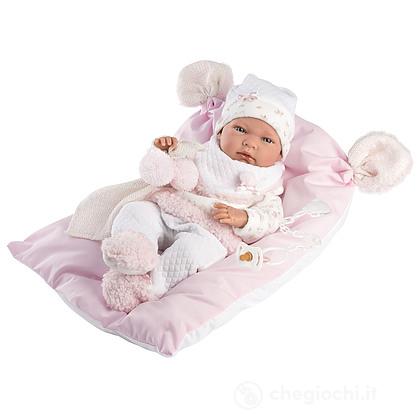 Bambola Nica Con Cuscino Cm 40