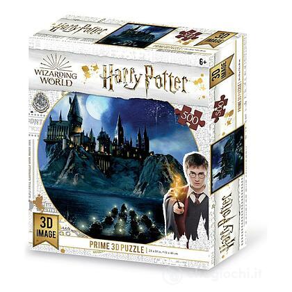 Puzzle Harry Potter Prime 3D Hogwarts Castle 500 pz - 61x46