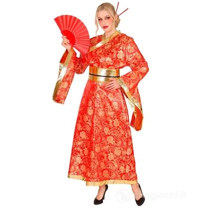 Kimono (vestito, cintura) S - Costume Adulto Donna - Nazionalità ed Etnie, Ninja,  Samurai e Geishe