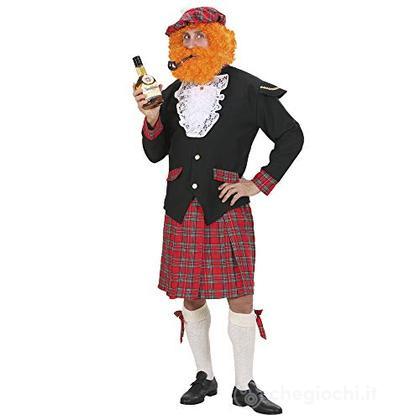 Uomo Scozzese (Giacca, Jabot, Kilt, Fiocchi Per Calze, Cappello) L