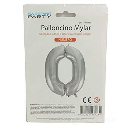 Palloncino Cm. 41 N. 0 Col. Argento