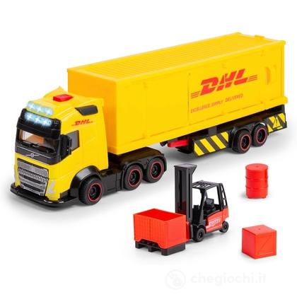 Dickie Toys camion DHL luci e suoni