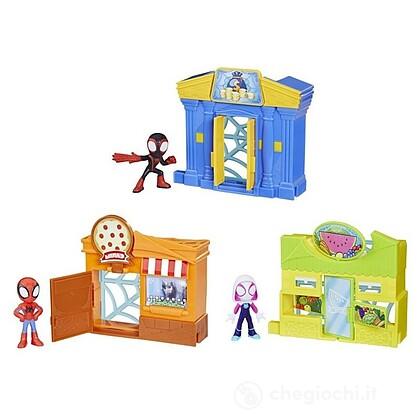 Spidey Mini Playset City Blocks Asst.