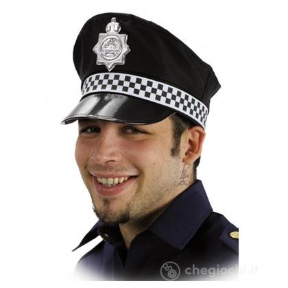 Cappello Poliziotto Tessuto (Tg.58)