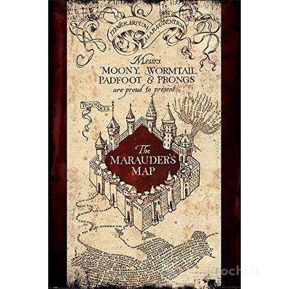 Mappa del Malandrino - Harry Potter: The Marauders Map (Poster 61X91,5 Cm)