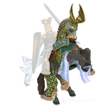 Cavallo cavaliere maestro d'armi criniera drago (39923)