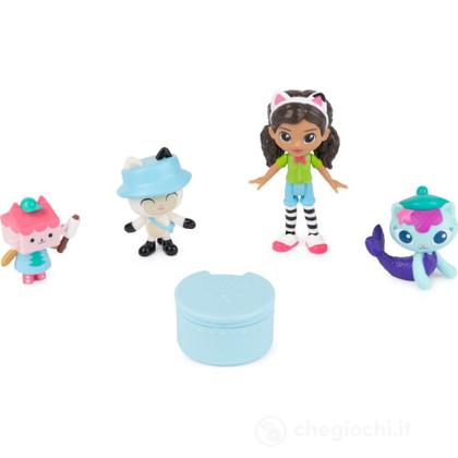 Gabby Dollhouse Pack 4 Personaggi Campeggio (6067225)