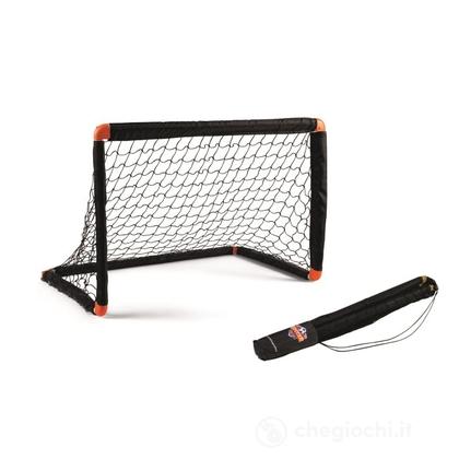Porta Calcio Pieghevole con Sacca 52x77x52