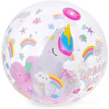 Beach Ball - Palla Da Spiaggia Gonfiabile - Unicorn