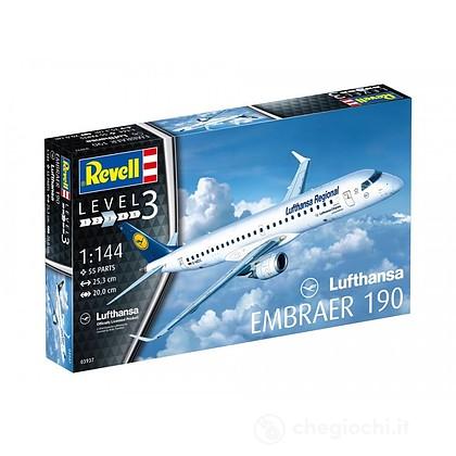 Aereo Embraer 190 Lufthansa 1/144 (RV03937)