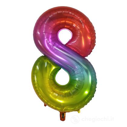 Palloncino arcobaleno n 8 90 cm (22938)