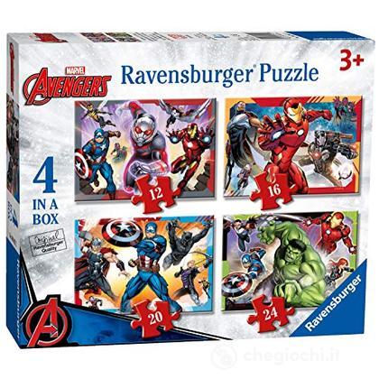 Avengers Puzzle 4 in a box (06942)