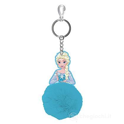 Disney Frozen Elsa Portachiavi Con Pon Pon 4x8 Cm Portachiavi Joy Toy Giocattoli Chegiochi It