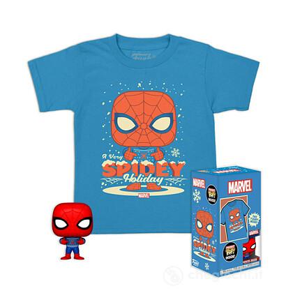 Funko Pop - Marvel - Holiday Spider-Man con t-shirt taglia 10-11 anni