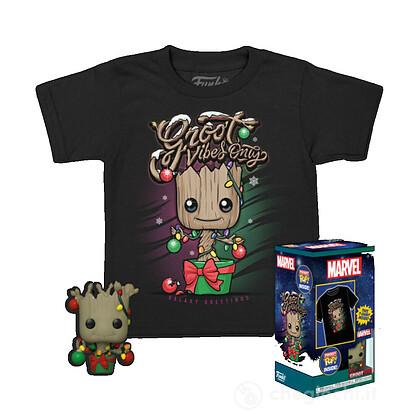 Funko Pop - Guardians of the galaxy - Holiday Groot con t-shirt taglia 9-10 anni