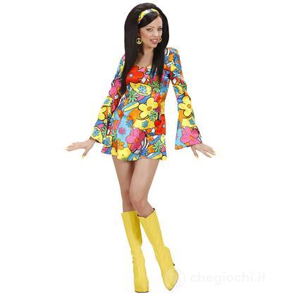 Flower Power (Vestito, Fascia Per Testa) XL