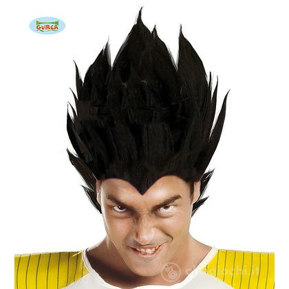 Parrucca Nera Corta Uomo Guerriero Buono (4970)