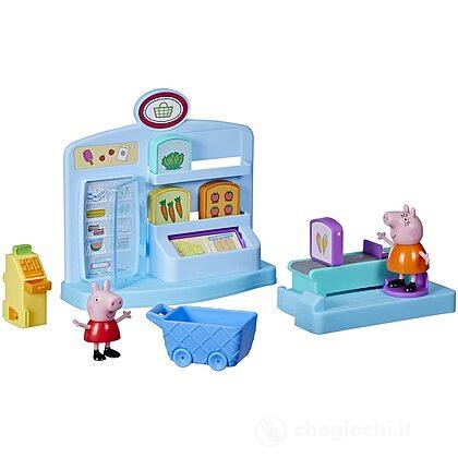 Supermercato Peppa Pig - Playset e bambole in miniatura - Hasbro -  Giocattoli