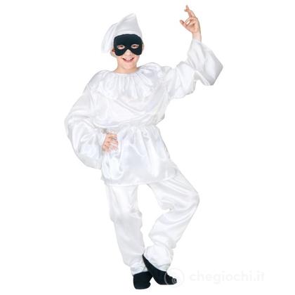 Pulcinella (casacca, pantaloni, cappello) 164 cm / 14-16 anni -  Costume Bimbo