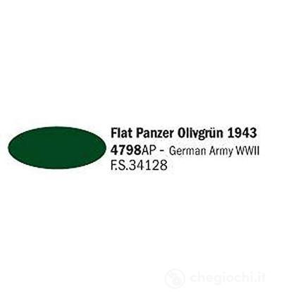 Boccetta colore 20 ml Flat Panzer Olivgrün 1943