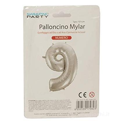 Palloncino Cm.101 N. 9 Col. Argento