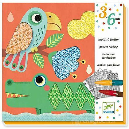 Patterns to rub - Magali's friends - Little ones - Colouring (DJ08988)