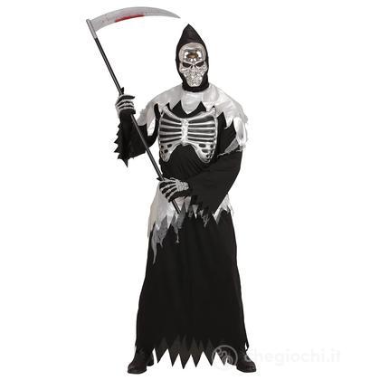 Grim Reaper (Tunica Con Gabbia Toracica, Cintura, Maschera Con Cappuccio) M