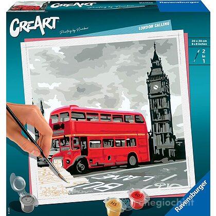 CreArt Serie Trend quadrat i- Londra (28997) - Disegno e colori -  Ravensburger - Giocattoli