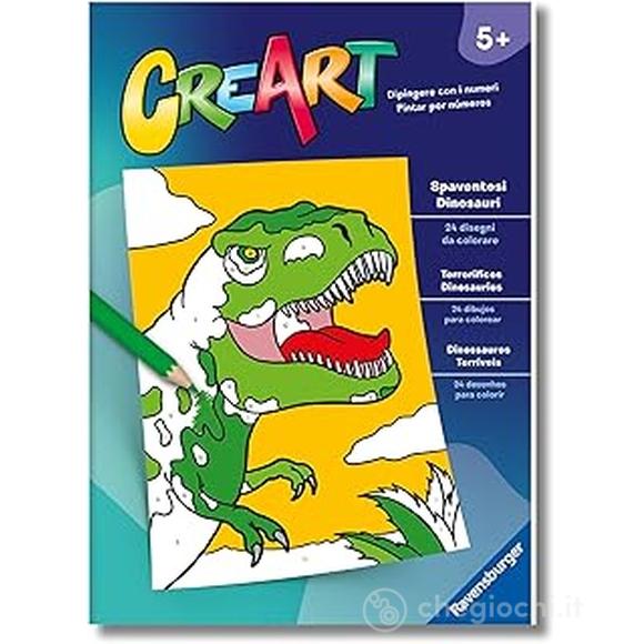 Creart Album da Colorare - Spaventosi Dinosauri (13096000)