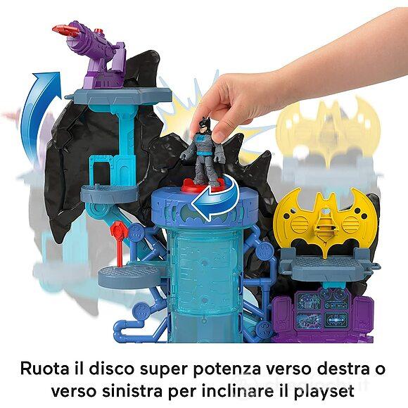 DC Super Friends Playset di Batman, Batcaverna Bat-Tech (GYV24)