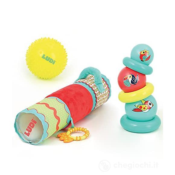 Set Sensoriale - Tubo E Anelli Impilabili (30002)