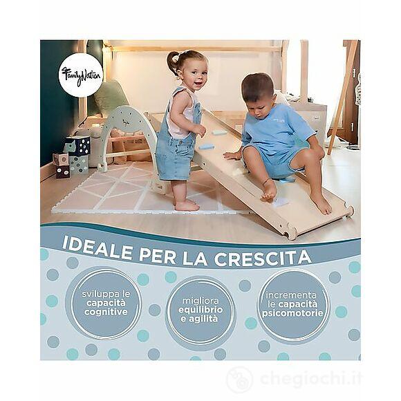 Scivolo/Rampa Montessori Rainbow 2-in-1