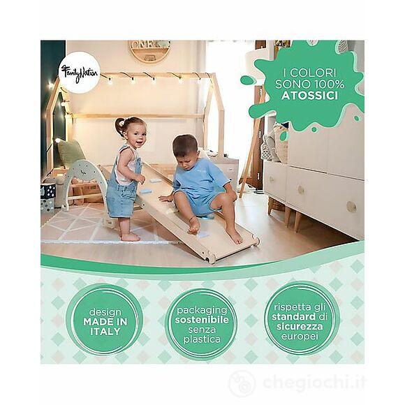Scivolo/Rampa Montessori Rainbow 2-in-1