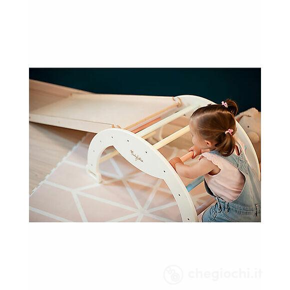Scivolo/Rampa Montessori Rainbow 2-in-1