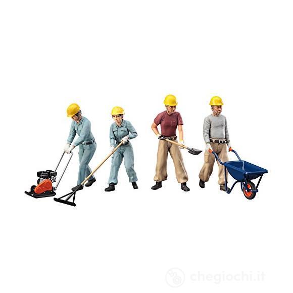 Construction Worker Set A Scala 1/35 (HA66003)