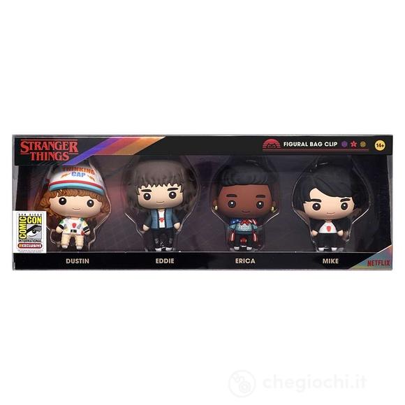 Stranger Things 3D Bagclip 4 Figure