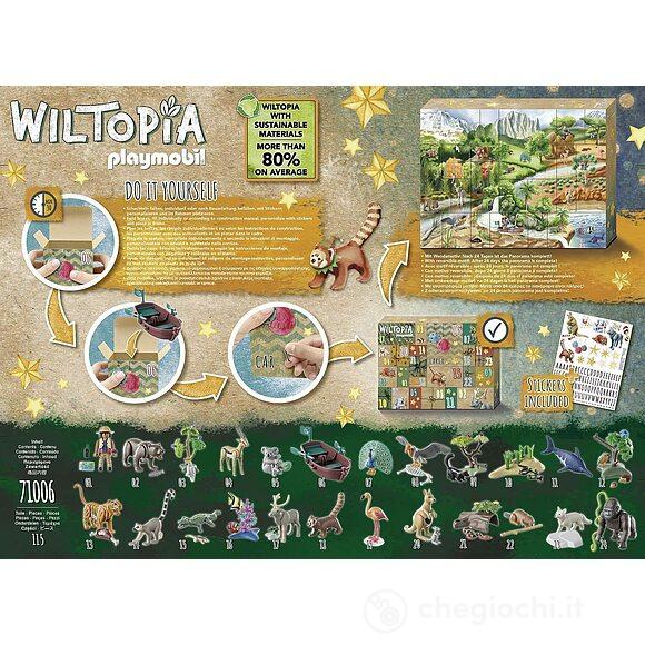Calendario Dell'avvento Fai Da Te - Viaggio Degli Animali Intorno Al Mondo (71006)