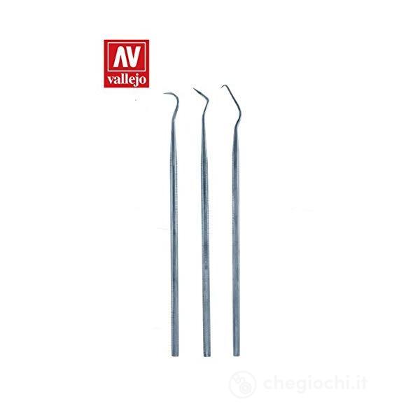 Set  3 sondini Stainless Steel Probes