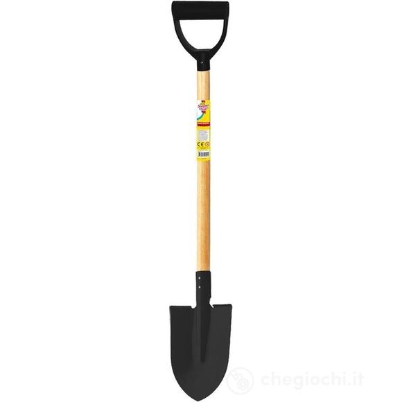 Pala da giardino Ferro Legno Cm 77 Nera