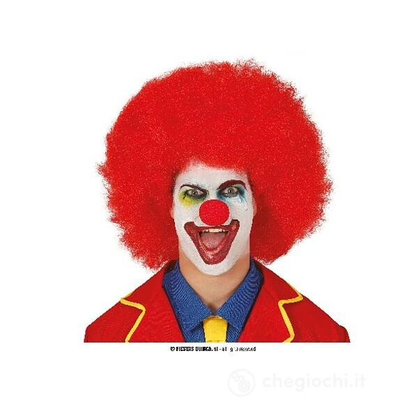 Parrucca Afro Ricciolona Rossa Alta Qualit? (4009)