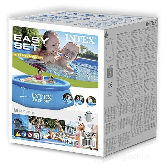 Piscina Easy Blu 305 cm con pompa