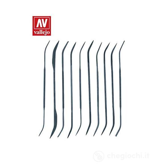 Curved Riffler File Set (10) T03003