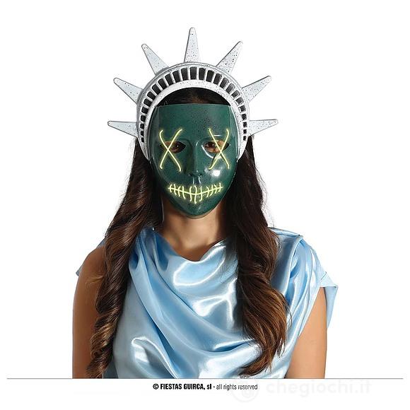 Maschera Libert? Con Luce Pvc (20012)