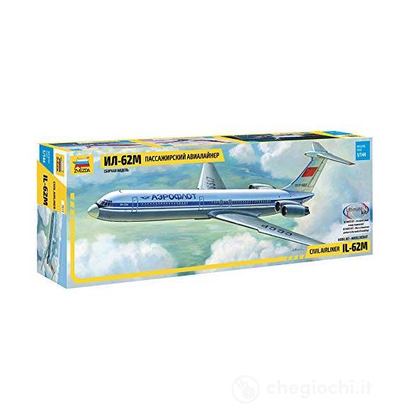Modellino Aereo Civile Airliner IL-62M Scala 1: 144 (ZV7013)