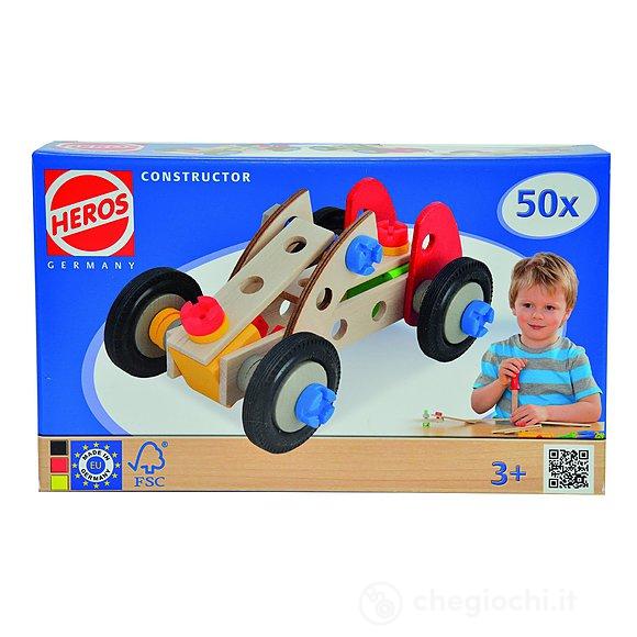Heros Constructor 50 pezzi costruibile quad, auto formula uno, auto (100039016)