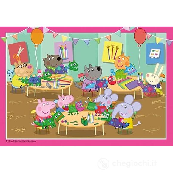 Peppa Pig - Puzzle 2 x 12 pezzi (12004017)